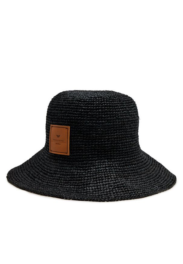 Weekend Max Mara Kapelusz Aquile 2415571025 Czarny. Kolor: czarny