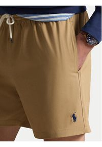 Polo Ralph Lauren Szorty kąpielowe 710957782502 Beżowy Regular Fit. Kolor: beżowy. Materiał: syntetyk #4