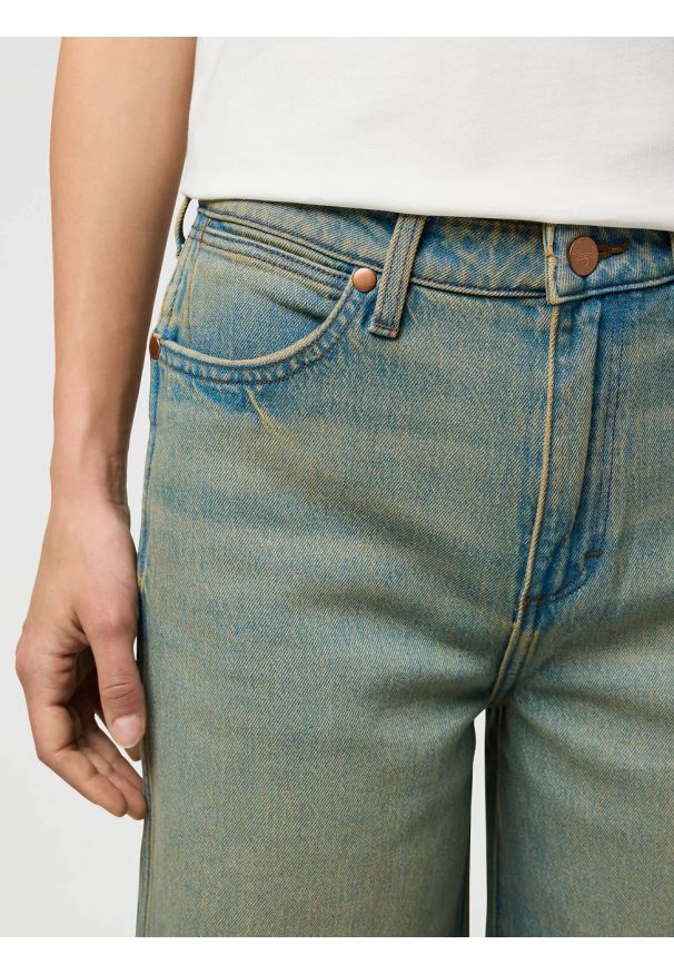 Wrangler - DAMSKIE SPODNIE WRANGLER LOOSE STRAIGHT SILVER LAKE 112371183