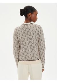 JOOP! Kardigan 58 JW243KN330 30042806 Beżowy Regular Fit. Kolor: beżowy. Materiał: wiskoza