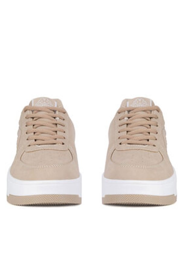 Kappa Sneakersy VSKA001 Beżowy. Kolor: beżowy. Materiał: skóra