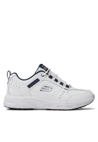 skechers - Skechers Sneakersy Skechers Oak Canyon-Redwick Biały. Kolor: biały. Materiał: skóra