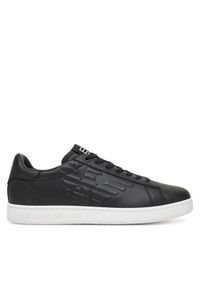 EA7 Emporio Armani Sneakersy 7X000331 AF10848 UC001 Czarny. Kolor: czarny. Materiał: skóra