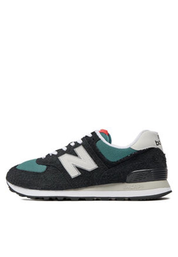 New Balance Sneakersy U574MGH Czarny. Kolor: czarny. Materiał: materiał. Model: New Balance 574