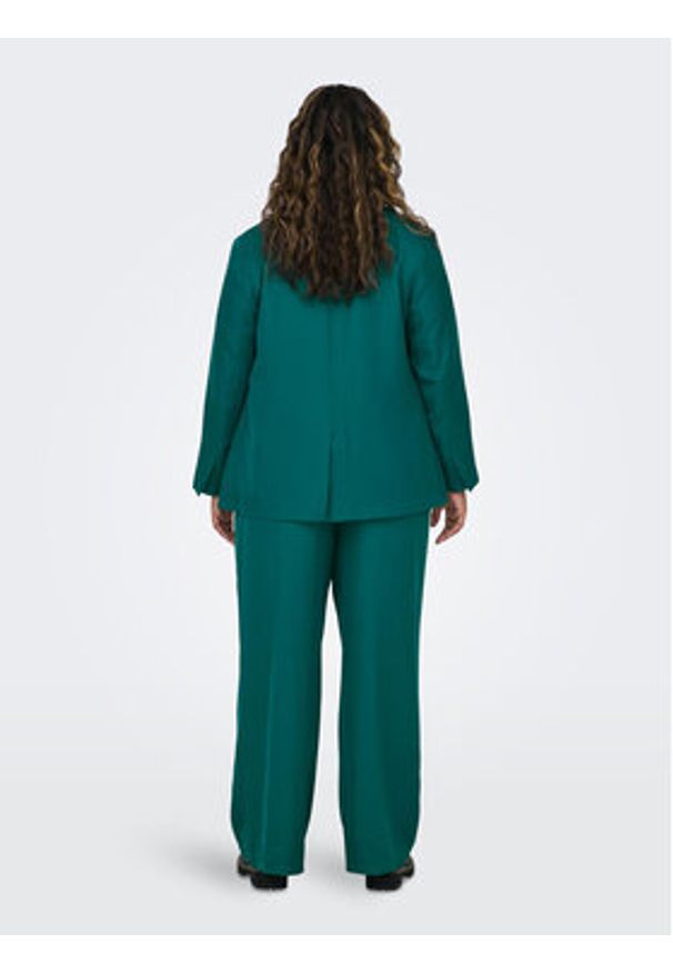 ONLY Carmakoma Marynarka New Frey 15306759 Zielony Regular Fit. Kolor: zielony. Materiał: syntetyk