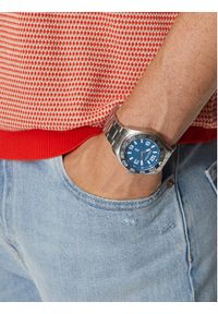 Nautica Zegarek NAPFWS307 Srebrny. Kolor: srebrny
