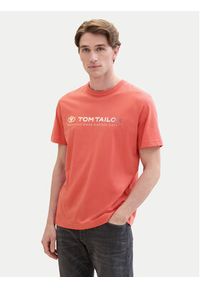 Tom Tailor T-Shirt 1041855 Czerwony Regular Fit. Kolor: czerwony. Materiał: bawełna #4