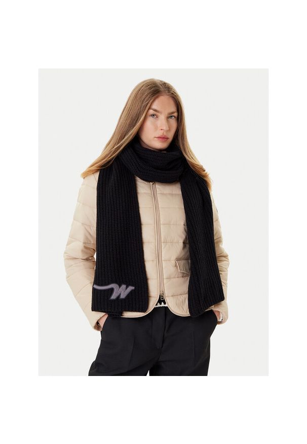 Szalik Weekend Max Mara. Kolor: czarny