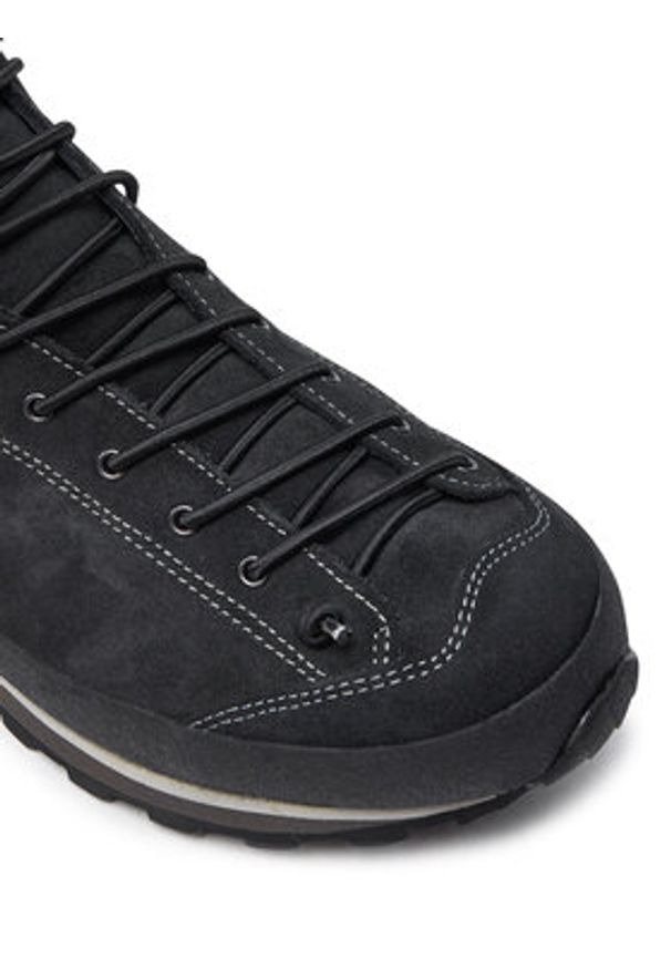 LOMER - Lomer Trekkingi Bio Naturale Mid Mtx Suede 50085/A Czarny. Kolor: czarny. Materiał: skóra, zamsz. Sport: turystyka piesza