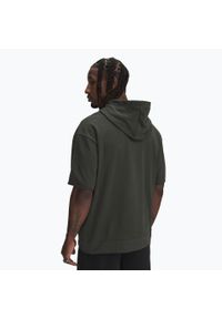 Bluza męska Under Armour Project Rock SS Terry Hoody. Kolor: zielony