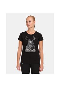 T-shirt damski Kilpi LTD CALYPSO-W. Kolor: czarny. Materiał: nylon. Sport: turystyka piesza
