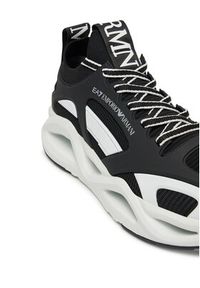 EA7 Emporio Armani Sneakersy X8X174 XK377 K485 Czarny. Kolor: czarny. Materiał: skóra #3