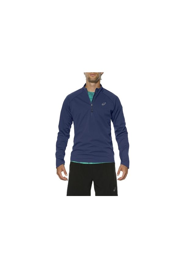 Asics FujiTrail LS 1/2 ZIP 130308-8133. Kolor: fioletowy. Materiał: poliester