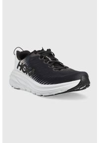 HOKA - Hoka buty Rincon 3 kolor czarny 1119395-BOFT. Nosek buta: okrągły. Zapięcie: sznurówki. Kolor: czarny. Wzór: geometria. Sport: bieganie #4