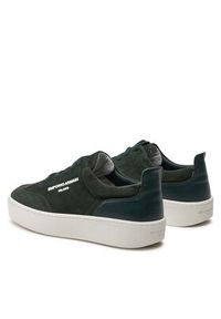 Emporio Armani Sneakersy X3X207 XR158 00571 Zielony. Kolor: zielony. Materiał: skóra, zamsz