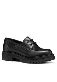 Geox Mokasyny D Iridea D56HRA 00043 C9999 Czarny. Kolor: czarny. Materiał: skóra #5