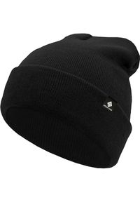 CAMPING ACE - Black Kids Beanie van Katoen - Urban Ace Jr Winter Hat. Kolor: wielokolorowy. Materiał: bawełna. Styl: elegancki