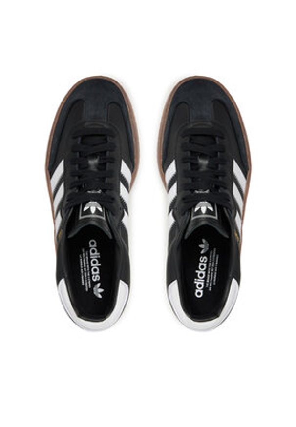 Adidas - adidas Sneakersy Sambae JI1350 Czarny. Kolor: czarny. Materiał: skóra