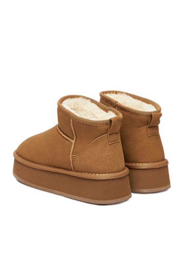 Jenny - JENNY Śniegowce CEO-ANA HYBJL221101 Brązowy. Kolor: brązowy. Materiał: materiał