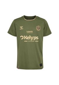 Hummel - Trzecia koszulka dziecięca ASSE 2025/26. Kolor: zielony. Sport: piłka nożna #1