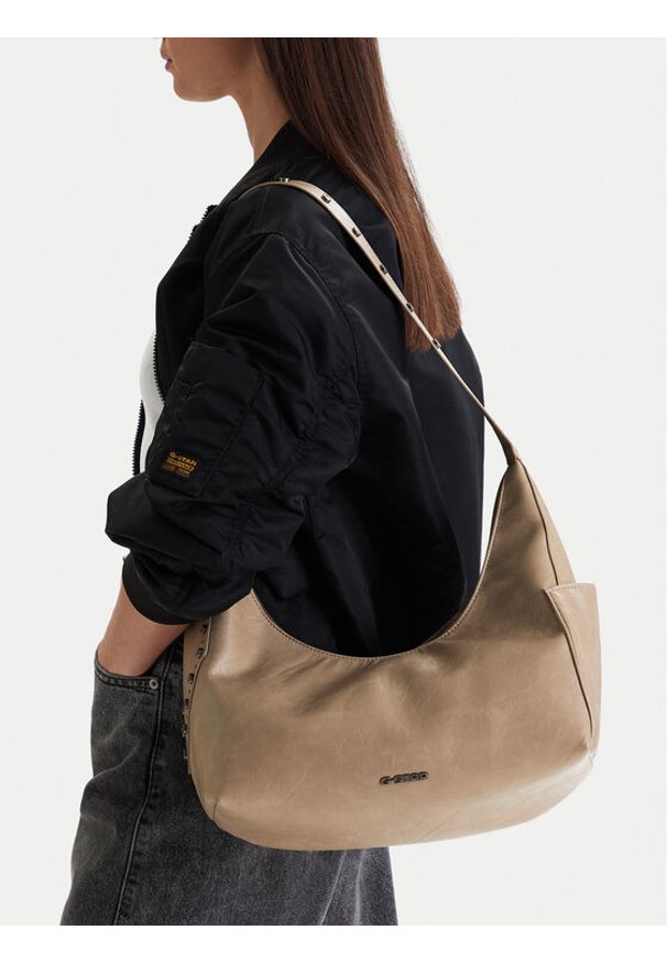 G-Star RAW - G-Star Raw Torebka EO-LDA8296 Beżowy. Kolor: beżowy