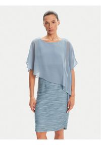 Swing Sukienka koktajlowa 50004700 Błękitny Regular Fit. Kolor: niebieski. Materiał: syntetyk. Styl: wizytowy #1