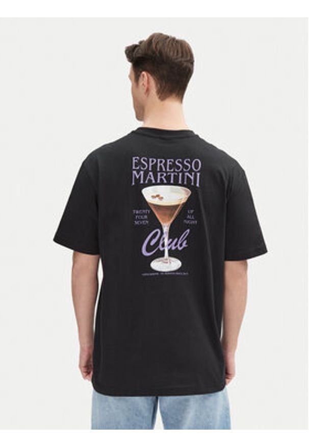 Only & Sons T-Shirt Cabana 22034380 Czarny Relaxed Fit. Kolor: czarny. Materiał: bawełna