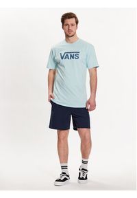 Vans T-Shirt Mn Vans Classic VN000GGG Niebieski Regular Fit. Kolor: niebieski. Materiał: bawełna #4