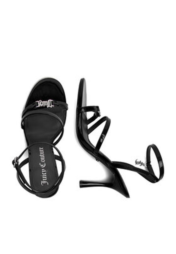 Juicy Couture Sandały EO-LS955554-8 Czarny. Kolor: czarny. Materiał: materiał