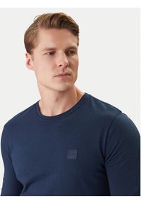 BOSS Longsleeve Tacks 50512111 Granatowy Regular Fit. Kolor: niebieski. Materiał: bawełna. Długość rękawa: długi rękaw #2