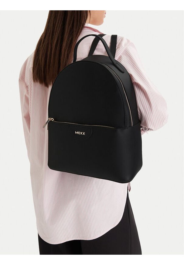 MEXX Plecak CEO-MEXX-B-006-09 Czarny. Kolor: czarny. Materiał: materiał