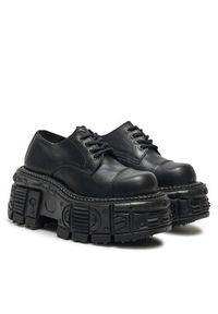 NEW ROCK Sneakersy M-TANKMIL I003-S1 Czarny. Kolor: czarny. Materiał: skóra