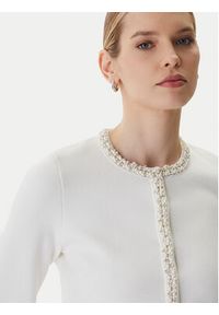 Guess Kardigan W6RR42 Z4422 Écru Regular Fit. Materiał: wiskoza #4