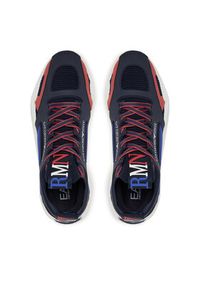 EA7 Emporio Armani Sneakersy 7X000383 AF19525 MZ277 Granatowy. Kolor: niebieski. Materiał: materiał #4