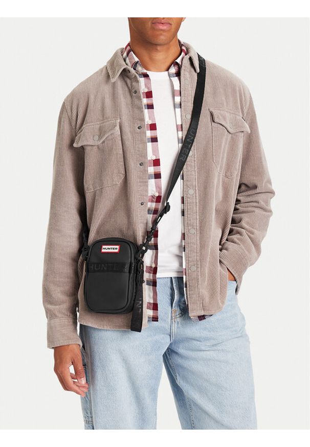 Hunter Saszetka C-HTR-XC-003-08 Czarny. Kolor: czarny. Materiał: syntetyk