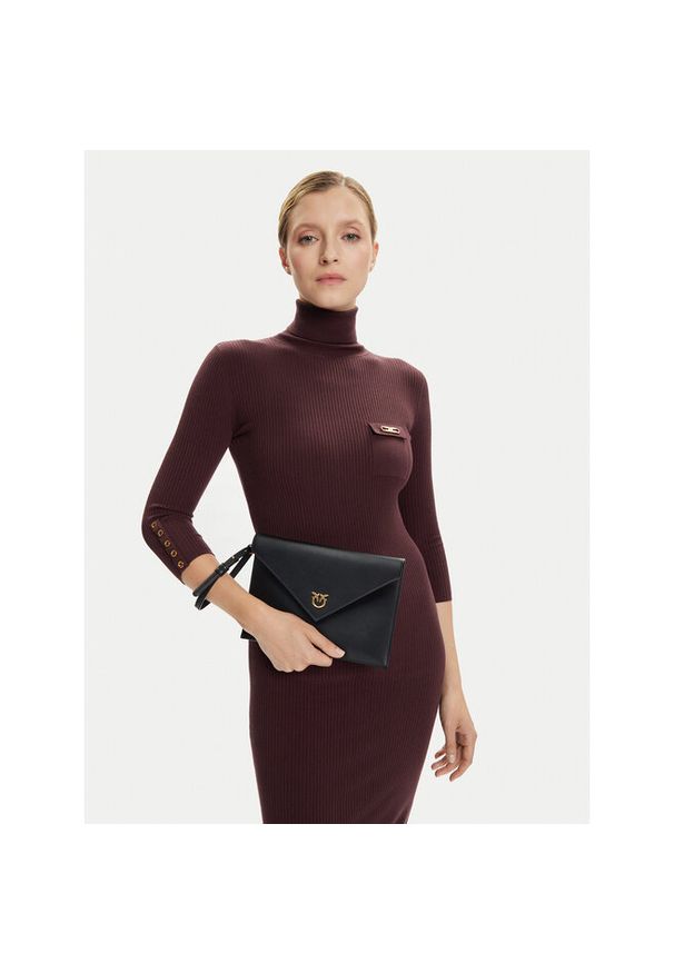 Pinko - Torebka PINKO. Kolor: czarny