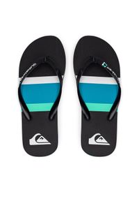 Quiksilver Japonki MOLOKAI STRIPE AQYL101361 KVJ3 Czarny. Kolor: czarny. Materiał: syntetyk #1