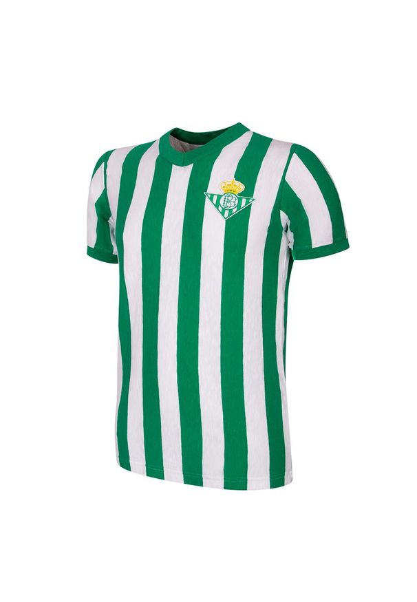 COPA FOOTBALL - Koszulka retro piłkarska dla dorosłych - Real Betis 1958-59 - Zielono-Biała. Kolor: wielokolorowy, biały, zielony. Sport: piłka nożna