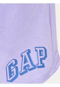 GAP - Gap Szorty sportowe 885590-00 Fioletowy Relaxed Fit. Kolor: fioletowy. Materiał: bawełna #3