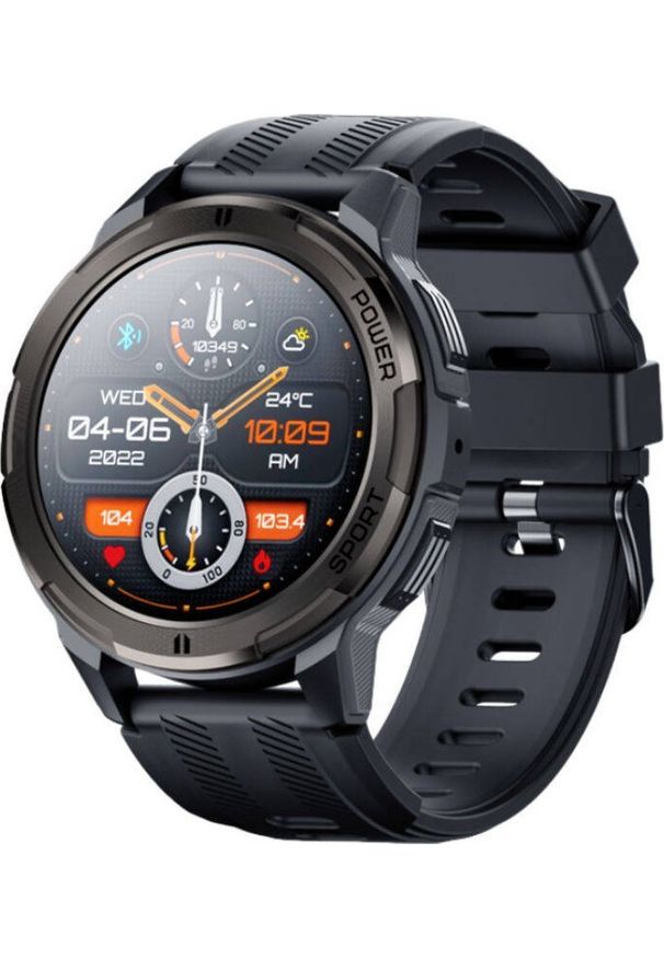 Smartwatch Rubicon SmartWatch Rubicon RNCF26 czarny silikon BT Call rozmowy .. Rodzaj zegarka: smartwatch. Kolor: czarny