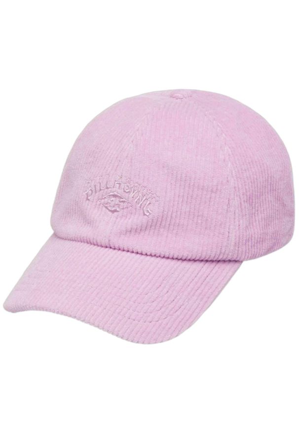 Czapka z daszkiem damska Billabong Essential Cord. Kolor: różowy