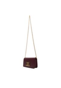 Love Moschino - LOVE MOSCHINO Torebka JC5602PP1NLI0552 Bordowy. Kolor: czerwony. Materiał: skórzane
