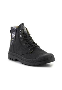 Buty do chodzenia unisex Palladium Pampa Surplus Black. Zapięcie: sznurówki. Kolor: czarny. Materiał: tkanina. Szerokość cholewki: normalna. Sport: turystyka piesza #1