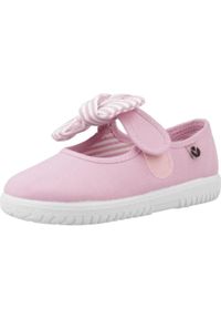 Kapcie VICTORIA 105110 Rose. Kolor: różowy. Materiał: tkanina. Sport: turystyka piesza