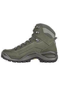 Buty trekkingowe męskie Lowa Renegade Evo Mid Gtx. Zapięcie: sznurówki. Kolor: niebieski. Materiał: materiał, skóra, syntetyk. Szerokość cholewki: normalna