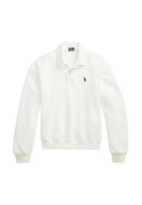 Polo Ralph Lauren Bluza 211965097002 Biały Relaxed Fit. Typ kołnierza: polo. Kolor: biały. Materiał: bawełna #5