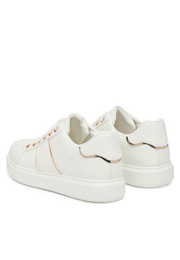 DeeZee Sneakersy HD1550 Biały. Kolor: biały. Materiał: materiał, syntetyk