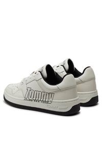 Tommy Jeans Sneakersy Tjm Basket Logo EM0EM01257 Biały. Kolor: biały