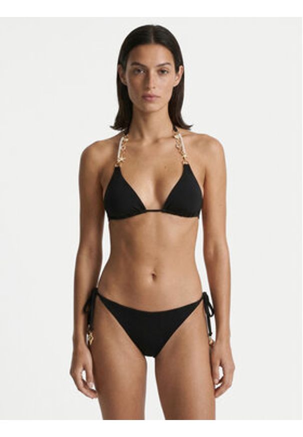 Guess Góra od bikini E6GJ00 KF412 Czarny. Kolor: czarny. Materiał: syntetyk