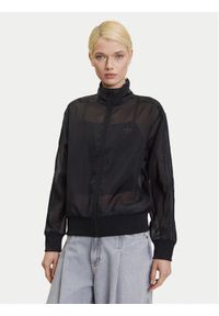 Adidas - adidas Bluza adicolor Sheer JN6130 Czarny Loose Fit. Kolor: czarny. Materiał: syntetyk